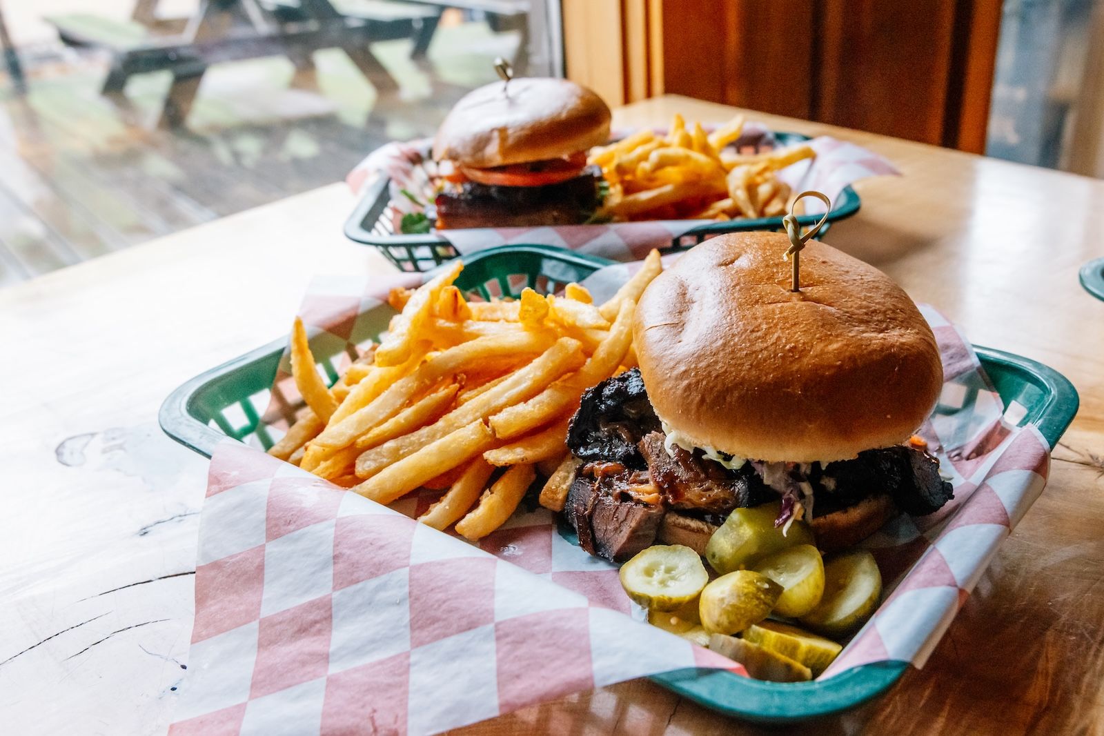 Sandwiches at the Crazy Horse Bar and Grill