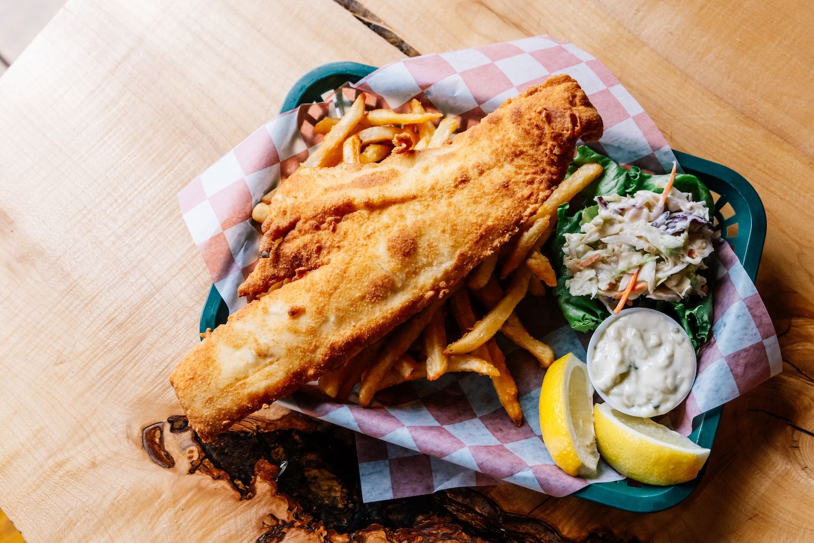 Fish & Chips at the Crazy Horse Bar and Grill