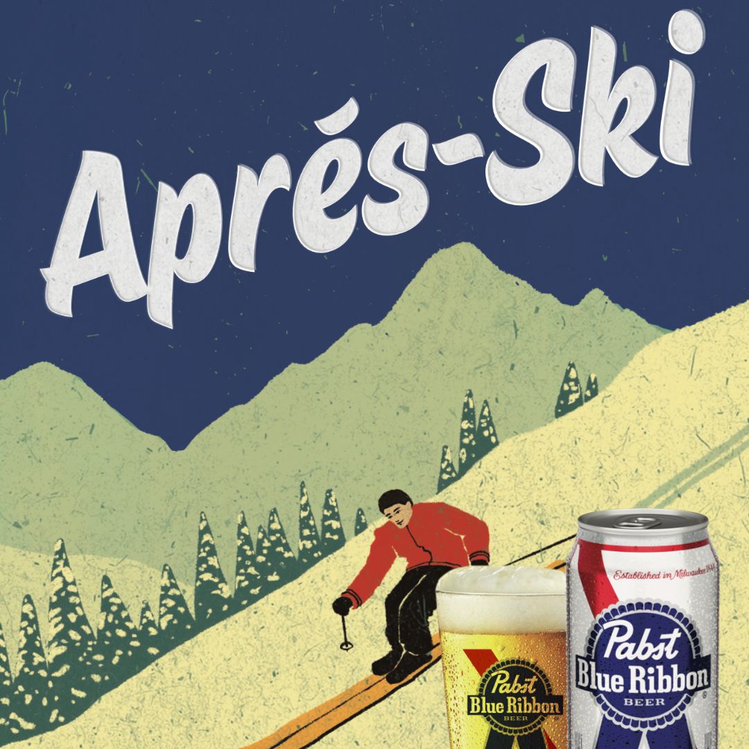 Apres Ski Pabst Blue Ribbon