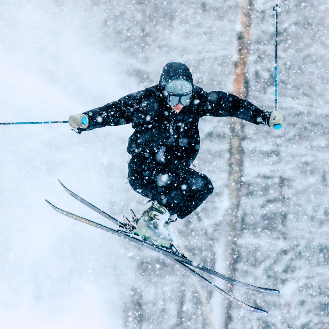 Skier at Berkshire East