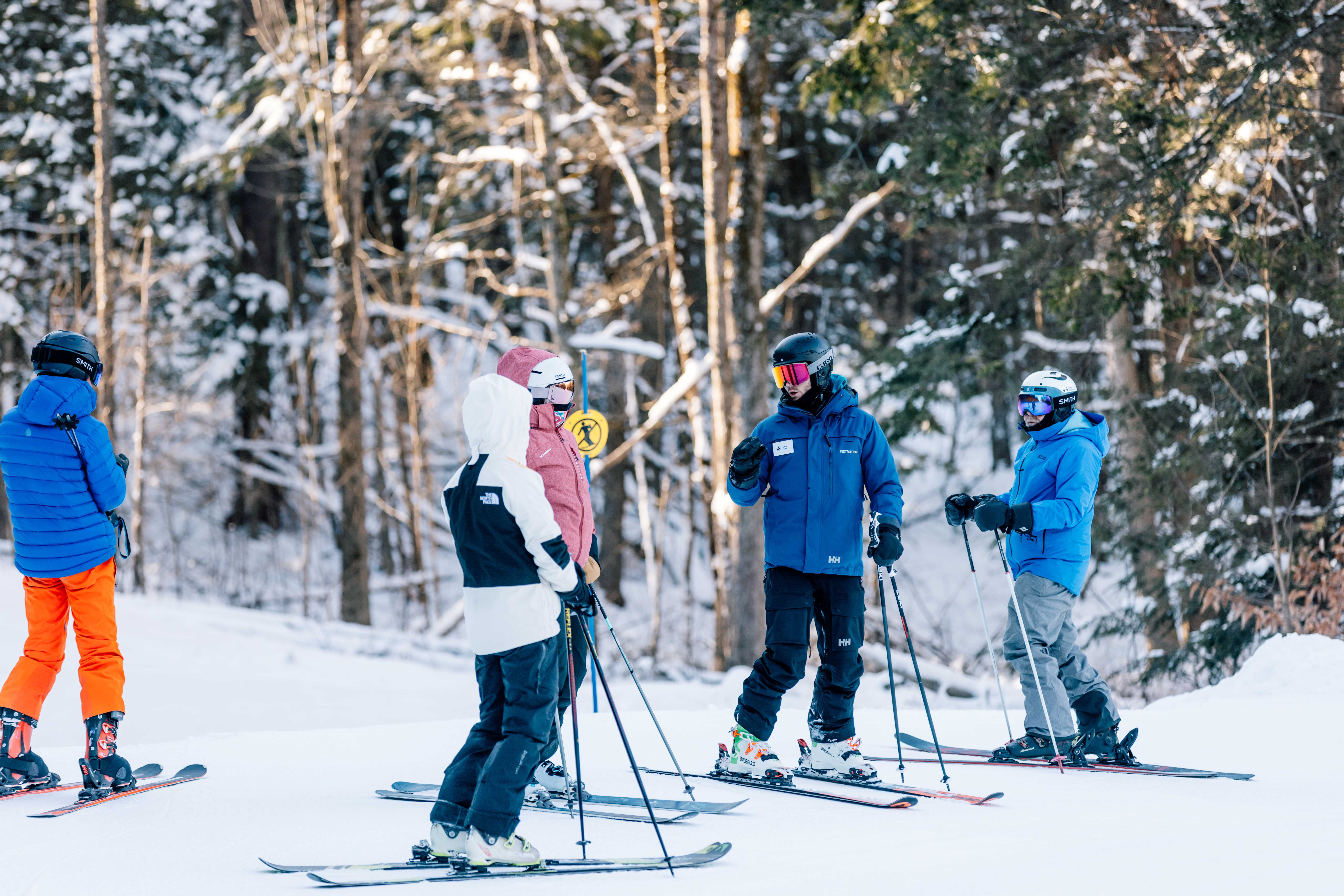 Kids in a Group Lesson at Berkshire East