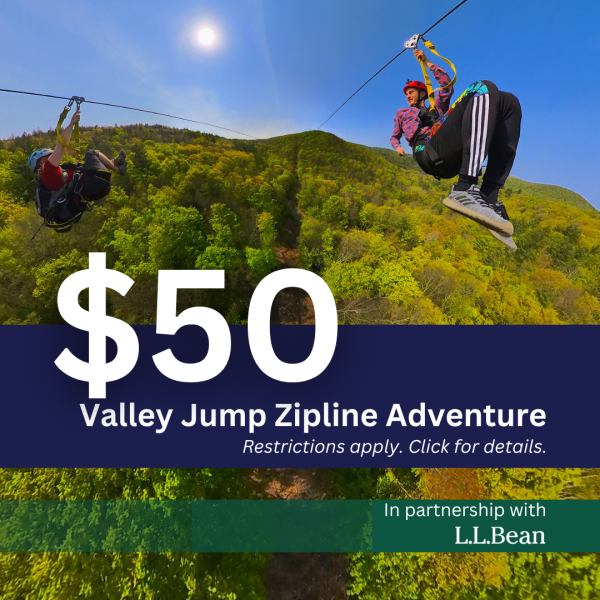 Valley Jump Zipline Adventure